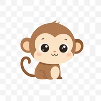 Baby Monkey Curious